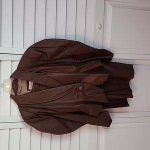 Obssetion Leather Jacket with Skirt